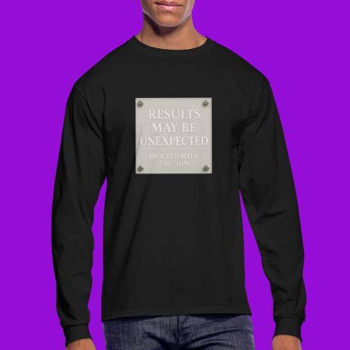 Results - White - Men's Long Sleeve T-Shirt