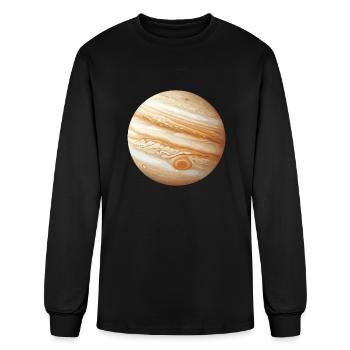 Jupiter - Men's Long Sleeve T-Shirt - black - Front