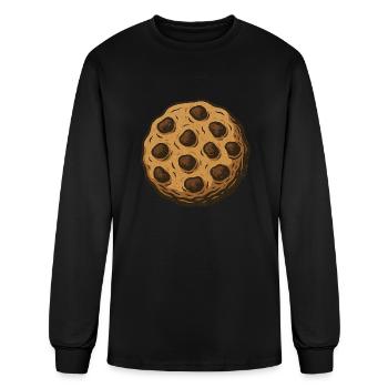 In Crumbs We Trust - Men's Long Sleeve T-Shirt - black - Front