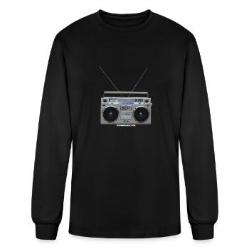 JVC M70 Boombox - Men's Long Sleeve T-Shirt - black - Front