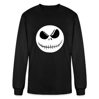 jack skellington 2 - Men's Long Sleeve T-Shirt - black - Front