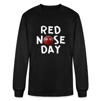 Red Nose Day - Men's Long Sleeve T-Shirt - black - Front