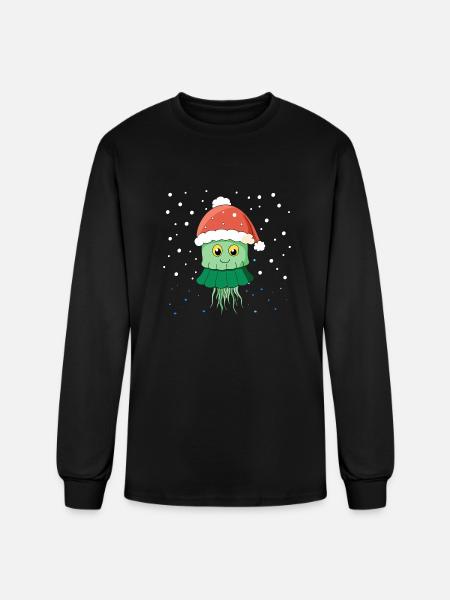 JELLYFISH - Men's Long Sleeve T-Shirt - black