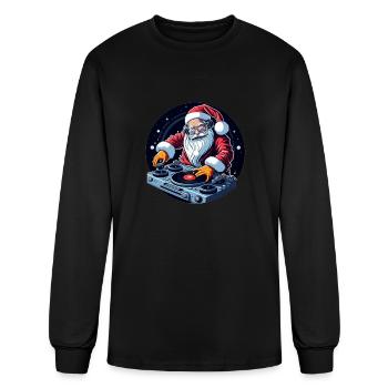 Santa Claus - Men's Long Sleeve T-Shirt - black - Front