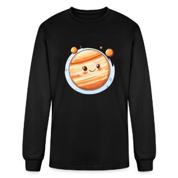 Jupiter - Men's Long Sleeve T-Shirt - black - Front