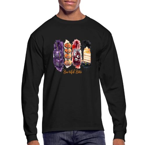 Spooky Cute Halloween Treats Art - Men's Long Sleeve T-Shirt