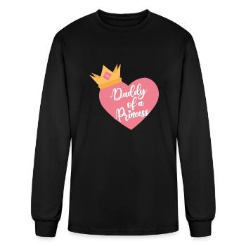 Daddy Of A Princess - Men's Long Sleeve T-Shirt - black - Front