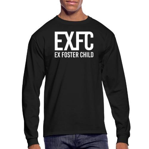 White EXFC logo png - Men's Long Sleeve T-Shirt