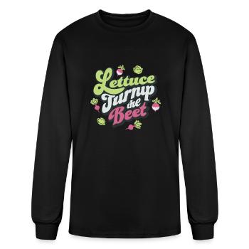 uploaded - Men's Long Sleeve T-Shirt - black - Front
