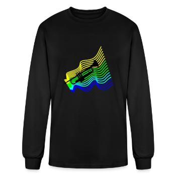 Trumpet - Men's Long Sleeve T-Shirt - black - Front