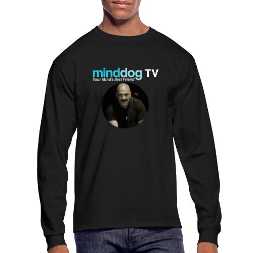 MinddogTV Logo - Men's Long Sleeve T-Shirt