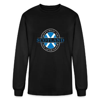 Scotland - Men's Long Sleeve T-Shirt - black - Front