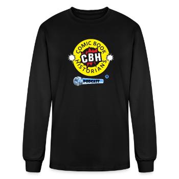 Comic Book Historians Podcast - Men's Long Sleeve T-Shirt - black - Front