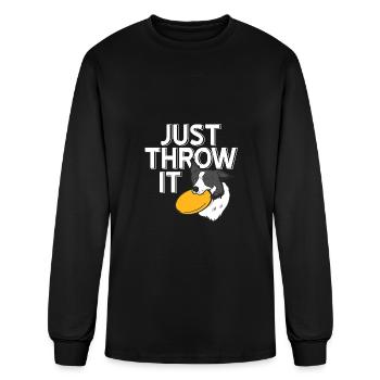 Border Collie - Men's Long Sleeve T-Shirt - black - Front