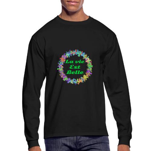 – Positive Attitude - Men's Long Sleeve T-Shirt