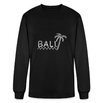 Bali - Men's Long Sleeve T-Shirt - black - Front