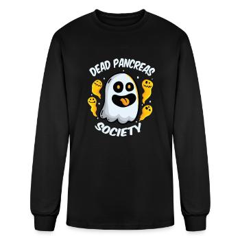 Dead Pancreas Society - Men's Long Sleeve T-Shirt - black - Front