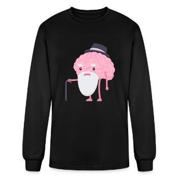 Intelligent - Men's Long Sleeve T-Shirt - black - Front