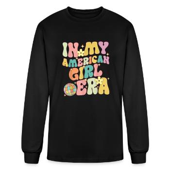 Boys Girls - Men's Long Sleeve T-Shirt - black - Front