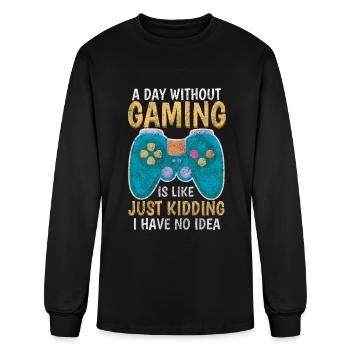 Gamer Convention Energy - Men's Long Sleeve T-Shirt - black - Front