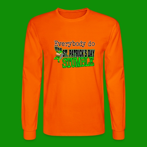 St Patrick's Day Stumble - Men's Long Sleeve T-Shirt
