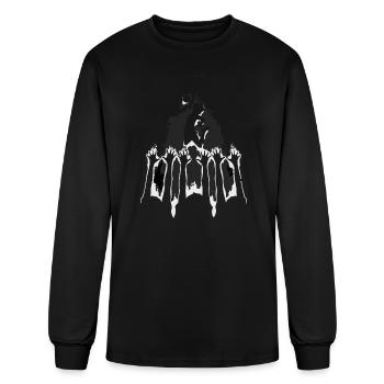 uploaded - Men's Long Sleeve T-Shirt - black - Front