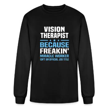 Vision Therapist - Men's Long Sleeve T-Shirt - black - Front