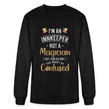 Tavern Party Alcohol Drinking - Men's Long Sleeve T-Shirt - black - Front