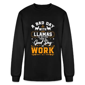 Camel Camels South America Rainbow - Men's Long Sleeve T-Shirt - black - Front