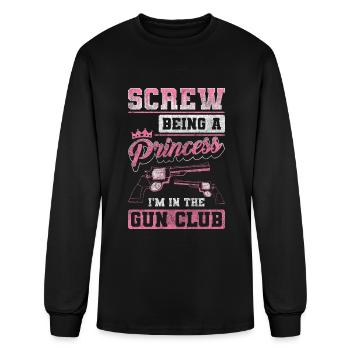 Chasseur d’armes - T-shirt à manches longues Homme - noir - Devant