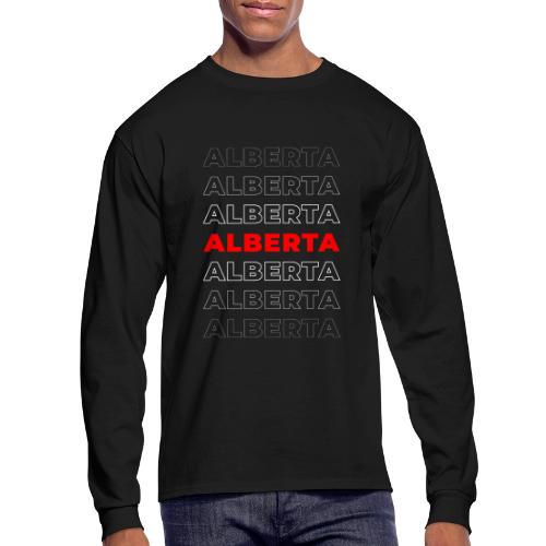 Alberta Accent - Men's Long Sleeve T-Shirt