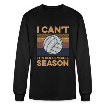 Volleyball Team Quote for a Volleyball Player - Men's Long Sleeve T-Shirt - black - Front