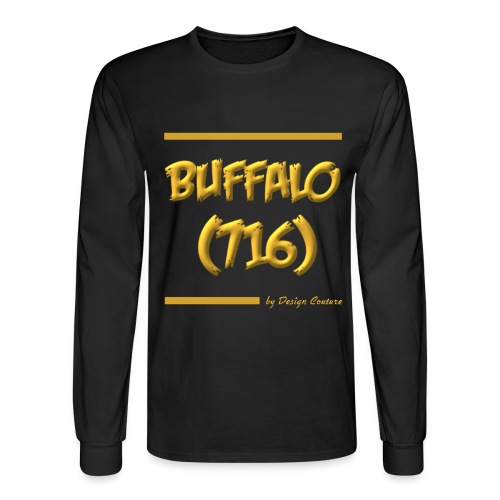 BUFFALO 716 GOLD - Men's Long Sleeve T-Shirt