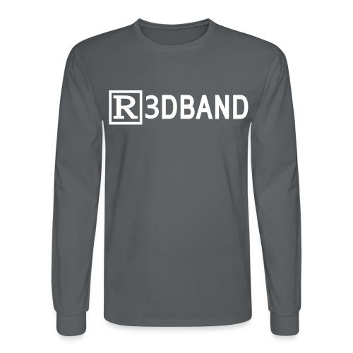 r3dbandtextrd - Men's Long Sleeve T-Shirt