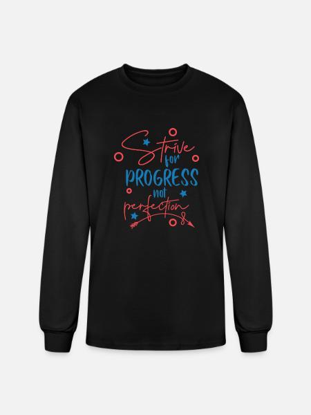Motivational Quotes - Men's Long Sleeve T-Shirt - black
