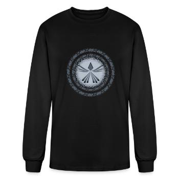mystical symbol - Men's Long Sleeve T-Shirt - black - Front