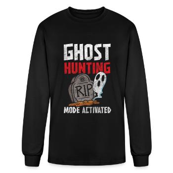 Creepy Fear Witching Hour - Men's Long Sleeve T-Shirt - black - Front