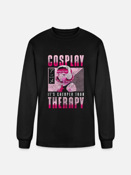 Costume Kawaii Passion - Men's Long Sleeve T-Shirt - black
