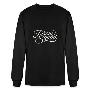 prom squad - Men's Long Sleeve T-Shirt - black - Front