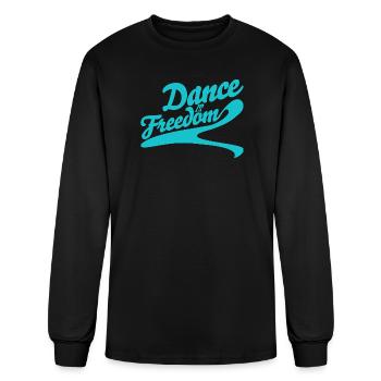 Dance is Freedom - Men's Long Sleeve T-Shirt - black - Front