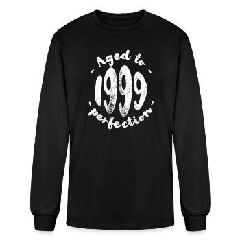 Aged to 1999 Perfection - Men's Long Sleeve T-Shirt - black - Front