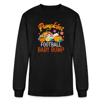 Baby Bumps Pregnancy Announcement Women - Men's Long Sleeve T-Shirt - black - Front