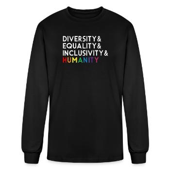 Resist! - Men's Long Sleeve T-Shirt - black - Front