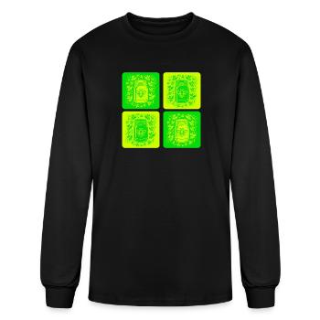 Vintage Honey - Men's Long Sleeve T-Shirt - black - Front