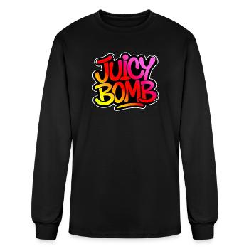 Juicy Bomb - Men's Long Sleeve T-Shirt - black - Front