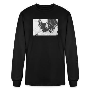 Smoke - Men's Long Sleeve T-Shirt - black - Front