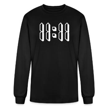 11:11 Angel Number Eleven Numerology - Men's Long Sleeve T-Shirt - black - Front