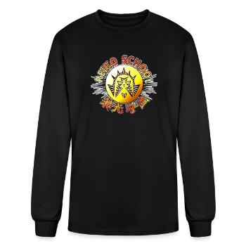 Reiko Daybreak School Emblem Sunrise - Men's Long Sleeve T-Shirt - black - Front