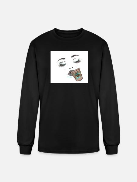 page 3 - Men's Long Sleeve T-Shirt - black