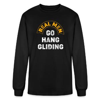 Hang Gliders Pilot Hanggliding - Men's Long Sleeve T-Shirt - black - Front
